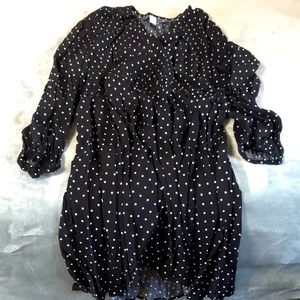 Black and White Polka Dot dress
